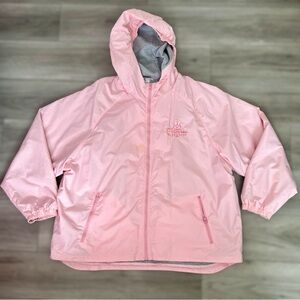 Disneyland Resort Women Jacket XXL
Pink Lined Parka Hooded Princess
Embroidery